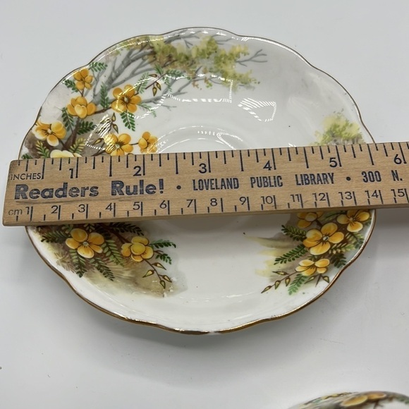 ROYAL ALBERT BONE CHINA MADE IN ENGLAND PARTRIDGE PEA TEACUP AND SAUCER SET Tea - Picture 8 of 9